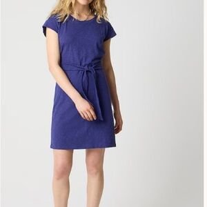 J. Crew Classic Purple Mini Dress
